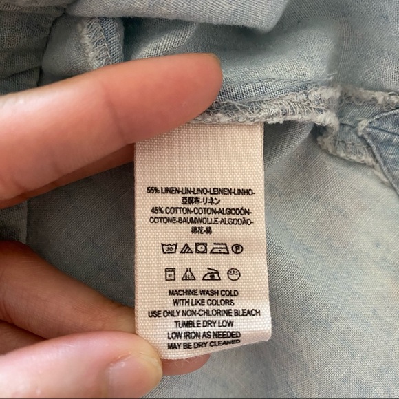 Free People Linen Blend Top - Picture 13 of 14